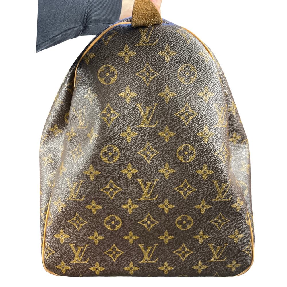 Louis Vuitton Keepall 55 Monogram Canvas Travel Duffle Bag Vintage France - Picture 15 of 16